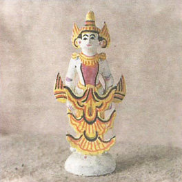 Народная глиняная игрушка Пагана - Тиджамин