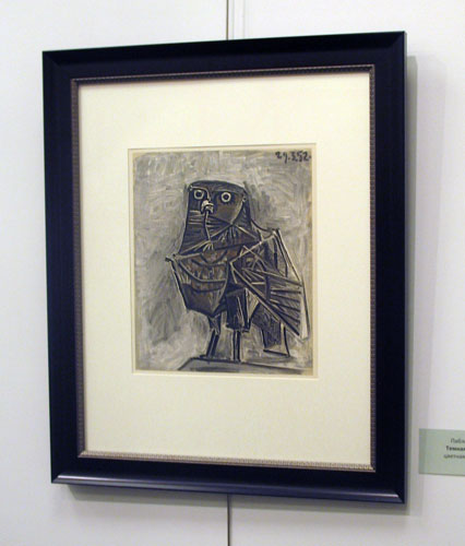 Пабло Пикассо. Тёмная сова