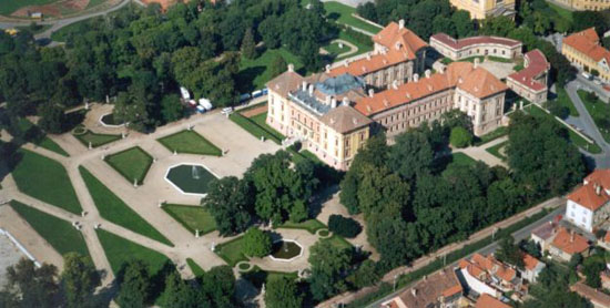 Замок Кауниц в Славкове-у-Брно (Аустерлице)